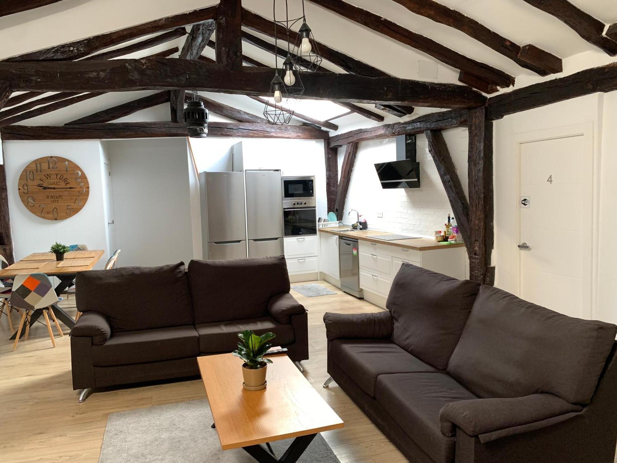Ferienwohnung Precioso Atico En Casco Viejo Bilbao Exterior foto