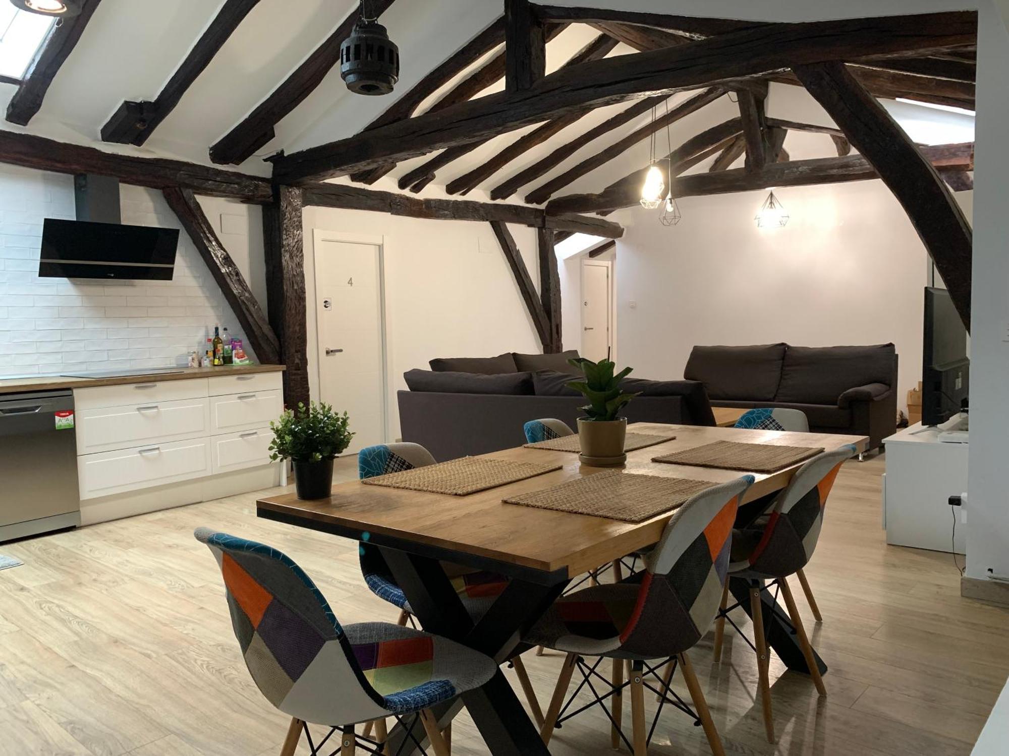 Ferienwohnung Precioso Atico En Casco Viejo Bilbao Exterior foto